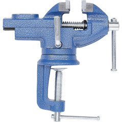 Étau de Table avec Enclume - Mâchoires 60 mm - Acier Robuste - Fixation Stable et Précise - D-Work