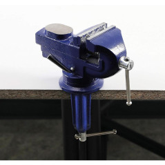 Étau de Table avec Enclume - Mâchoires 60 mm - Acier Robuste - Fixation Stable et Précise - BGS