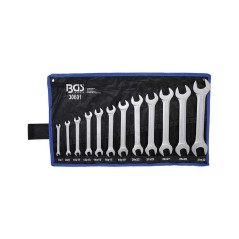 Jeu de Clés Plates 6-32 mm - 12 Pièces - Acier Résistant et Précision Professionnelle - BGS