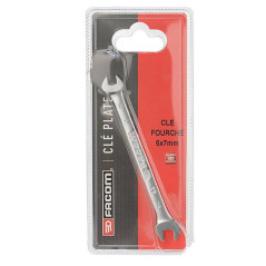 Clé Plate 6x7 mm - Acier, Usage Précis et Durable - - BGS