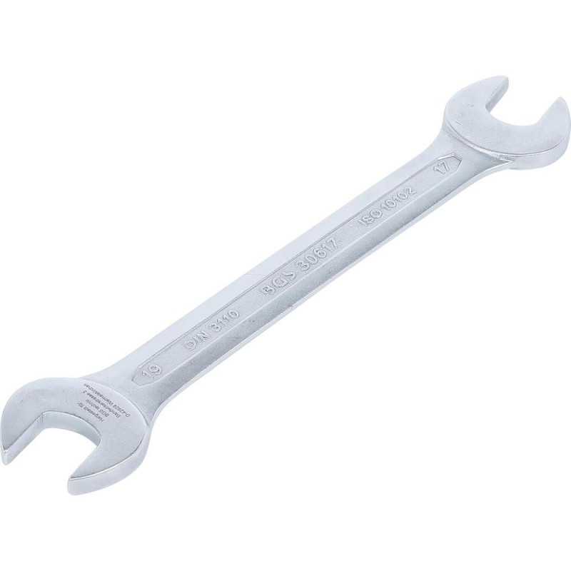Clé Plate 17 x 19 mm - Acier, Usage Polyvalent, Pro - D-Work Clé Plate 17 x 19 mm - Acier, Usage Polyvalent, Pro - D-Work