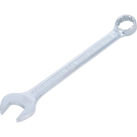 Clé Mixte SAE 1.1/8 - Outil Polyvalent et Durable, Acier Résistant - D-Work