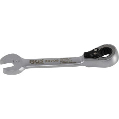 Clé Mixte à Cliquet Courte Réversible 9 mm - - Précision et Maniabilité - BGS