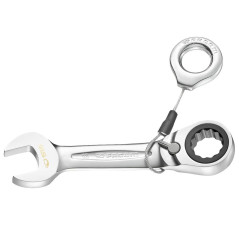 Clé Mixte à Cliquet Courte Réversible 9 mm - - Précision et Maniabilité - BGS