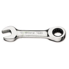 Clé Mixte à Cliquet Courte Réversible 8 mm - - Précision et Maniabilité - BGS