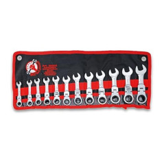 Clé Mixte à Cliquet Courte Réversible 9 mm - - Précision et Maniabilité - BGS