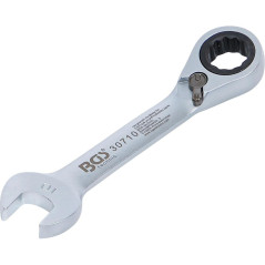 Clé Mixte à Cliquet Courte Réversible 10 mm - - Précision et Maniabilité - BGS