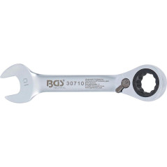 Clé Mixte à Cliquet Courte Réversible 10 mm - - Précision et Maniabilité - BGS