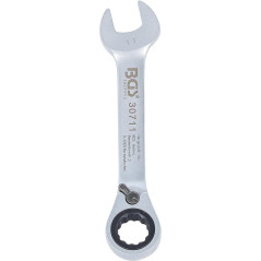 Clé Mixte à Cliquet Courte Réversible 11 mm - - Précision et Maniabilité - BGS