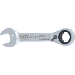Clé Mixte à Cliquet Courte Réversible 13 mm Précision et Maniabilité - BGS