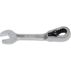 Clé Mixte à Cliquet Courte Réversible 13 mm Précision et Maniabilité - BGS