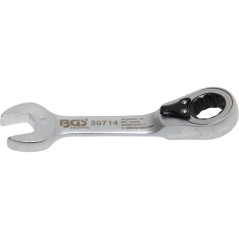Clé Mixte à Cliquet Courte Réversible 14 mm - Précision et Maniabilité - BGS