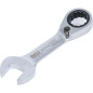Clé Mixte à Cliquet Courte Réversible 19 mm - Précision et Confort d Utilisation - BGS