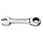 Clé Mixte à Cliquet Courte Réversible 19 mm - Précision et Confort d Utilisation - BGS