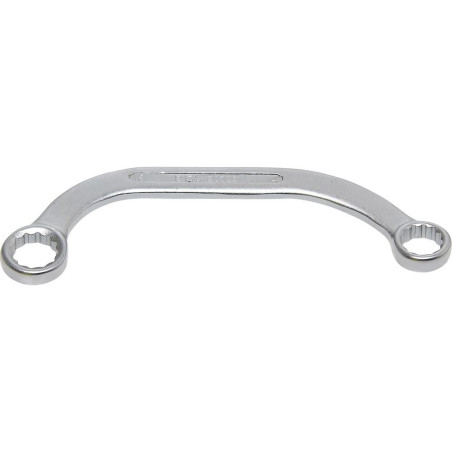 Clé Polygonale Double en C à Œil Douze Pans 14x15 mm - Acier Résistant - Précision et Durabilité - BGS