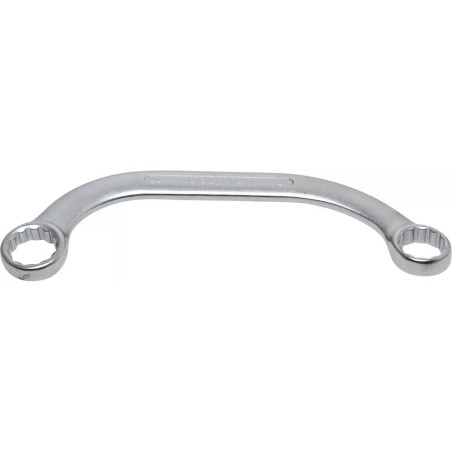 Clé Polygonale Double en C à Œil Douze Pans 21x22 mm - Acier Résistant - Précision et Durabilité - BGS