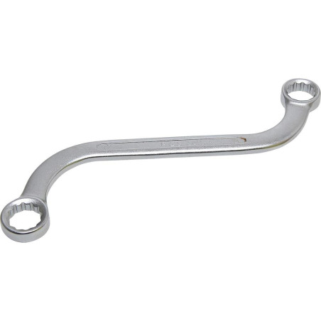 Clé Polygonale Double en S 16 x 17 mm - Douze Pans - Précision et Robustesse, Acier, Zones Difficiles - D-Work