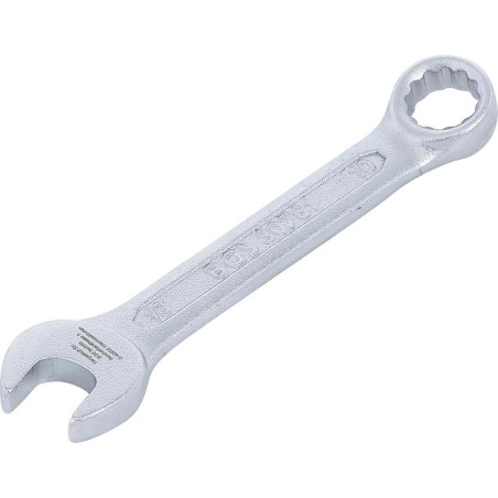 Clé Mixte Extra Courte 10 mm - Précision et Maniabilité, Zones Difficiles, Acier Résistant - D-Work