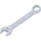 Clé Mixte Extra Courte 10 mm - Acier Résistant - Précision et Maniabilité, Zones Difficiles - D-Work