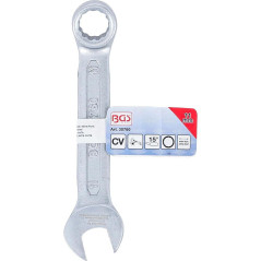 Clé Mixte Extra Courte 11 mm - Acier Résistant - Précision et Maniabilité - BGS