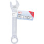 Clé Mixte Extra Courte 10 mm - Acier Résistant - Précision et Maniabilité, Zones Difficiles - D-Work