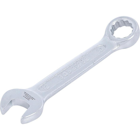 Clé Mixte Extra Courte 12 mm - Acier Résistant - Précision et Maniabilité - BGS