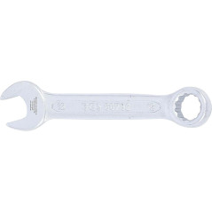 Clé Mixte Extra Courte 12 mm - Précision et Maniabilité, Zones Difficiles, Acier Résistant - D-Work