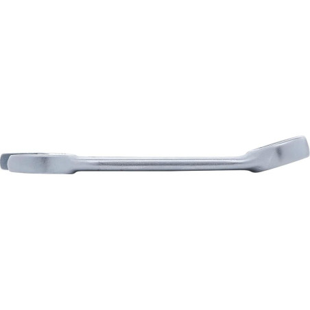 Clé Mixte Extra Courte 17 mm - Acier Résistant - Précision et Maniabilité, Zones Difficiles - D-Work