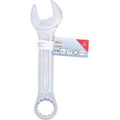 Clé Mixte Extra Courte 17 mm - Acier Résistant - Précision et Maniabilité - BGS