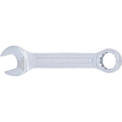 Clé Mixte Extra Courte 15 mm - Acier Résistant - Précision et Maniabilité - BGS