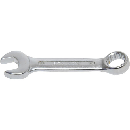 Clé Mixte Extra Courte 16 mm - Acier Résistant - Précision et Maniabilité - BGS