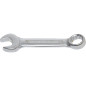 Clé Mixte Extra Courte 16 mm - Acier Résistant - Précision et Maniabilité, Zones Difficiles - D-Work