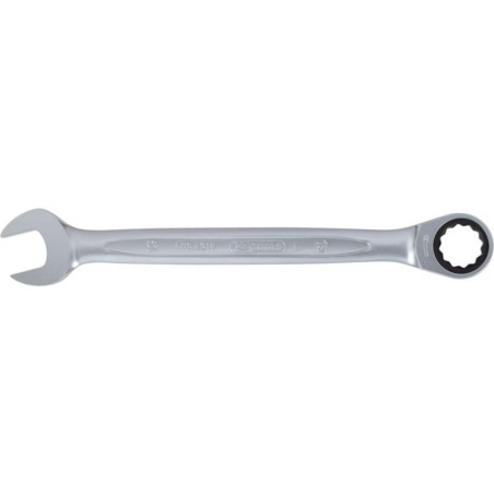 Clé Mixte Extra Courte 16 mm - Acier Résistant - Précision et Maniabilité, Zones Difficiles - D-Work