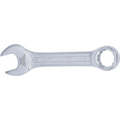 Clé Mixte Extra Courte 18 mm - Précision et Maniabilité, Zones Difficiles, Acier Résistant - D-Work