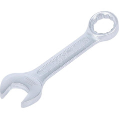Clé Mixte Extra Courte 19 mm - Précision et Maniabilité, Zones Difficiles, Acier Résistant - D-Work