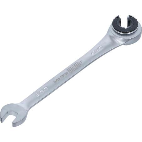 Clé Mixte à Cliquet Ouverte 9 mm - Acier Résistant - Maniabilité et Précision - BGS