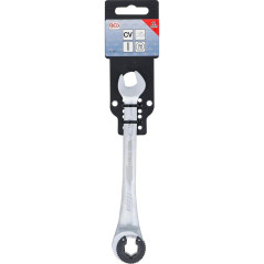 Clé Mixte à Cliquet Ouverte 11 mm - - Précision et Confort d Utilisation - BGS