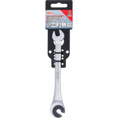 Clé Mixte à Cliquet Ouverte 8 mm - - Précision et Confort d Utilisation - BGS