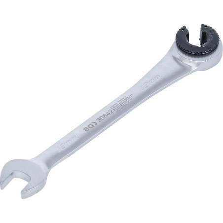 Clé Mixte à Cliquet Ouverte 12 mm - Précision et Confort d Utilisation - BGS