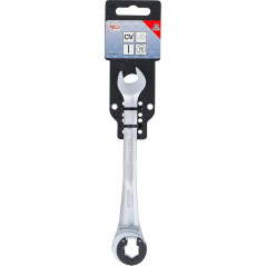 Clé Mixte à Cliquet Ouverte 12 mm - Précision et Confort d Utilisation - BGS