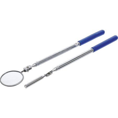 Jeu d Aimants de Levage et Miroir d Inspection 2 pièces - Pratique et Polyvalent - BGS