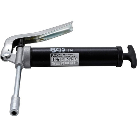 Mini-Pompe à Graisse Air Comprimé 125 cm - Compacte et Efficace - BGS