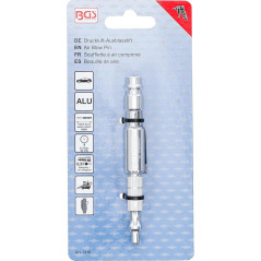 Soufflette à Air Comprimé 110 mm - Aluminium - Précision et Légèreté - BGS