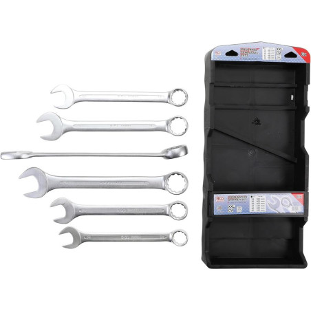 Jeu de Clés Mixtes Extra Longues 34-50 mm - 6 Pièces - Acier Résistant pour Usage Professionnel - BGS