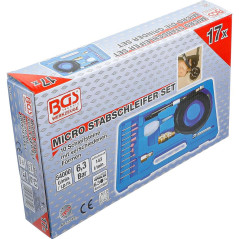 Coffret d Accessoires de Meulage Micro 17 Pièces - Polyvalent et Précis - BGS