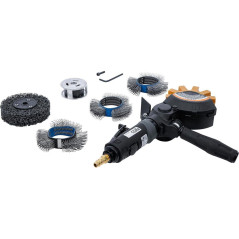 Coffret Ponçeuse/Polisseuse Pneumatique avec Accessoires - Polyvalence et Performance, Pro - D-Work