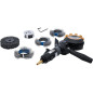 Coffret Ponçeuse/Polisseuse Pneumatique avec Accessoires - Polyvalence et Performance, Pro - D-Work Coffret Ponçeuse/Polisseuse Pneumatique avec Accessoires - Polyvalence et Performance, Pro - D-Work