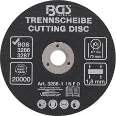 Disque à Couper 75 x 1,8 x 9,7 mm - Précision et Durabilité, Pro - D-Work