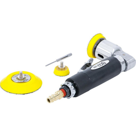 Ponceuse-Meuleuse d Angle Orbitale 15,2x6,7x19,8 cm - Air Comprimé, Puissante et Précise - BGS