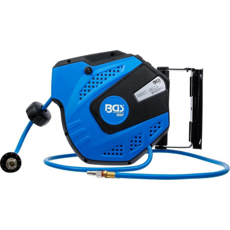 Enrouleur Air Mural Automatique 10 m - Compact et Pratique - BGS